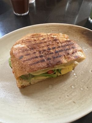 Vegan panini  at Bohl in Barcelona