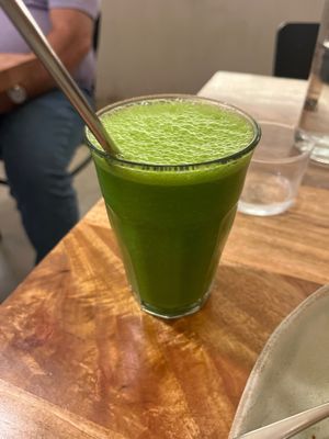 Green Power smoothie  at Bohl in Barcelona