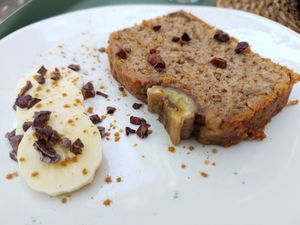 Banana bread at Bohl in Barcelona