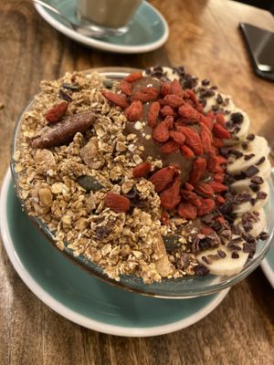 Sophies Chunky Monkey Smoothie Bowl at Bohl in Barcelona