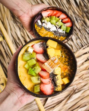 MAKAI Bowl - mango & pineapple at MAKAI - Ari in Bangkok