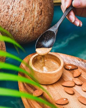 Almond nut butter at MAKAI - Ari in Bangkok