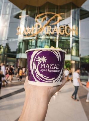 Take - away MAKAI ( can eat outside of the mall - nice area )  at MAKAI - Siam Paragon  in Bangkok