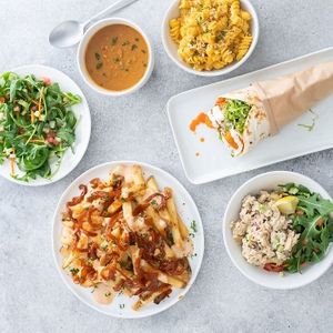 Our Bites on a Budget - 100% plant-based bites, perfect for the student on a budget!  at Veggie Grill by Next Level - UCLA Ackerman Union in West Los Angeles