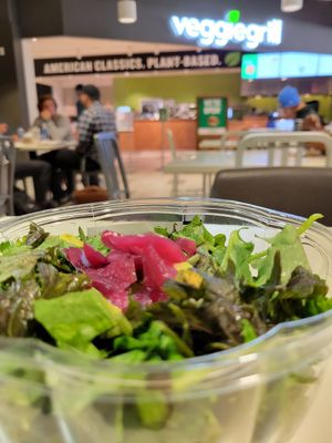 Kale and quinoa salad at Veggie Grill by Next Level - UCLA Ackerman Union in West Los Angeles