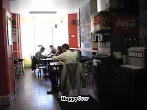 Inside Amsterdam Falafelshop, Washington, DC at Amsterdam Falafelshop - Adams Morgan in Washington
