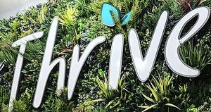 the cafe has a great vibe and decor :) at Cafe Thrive in Bournemouth