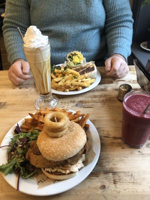 Really great selection, affordable and definitely worth the trip ! Super tasty ✨ at Cafe Thrive in Bournemouth