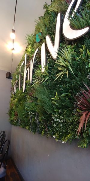 Upstairs decoration at Cafe Thrive in Bournemouth