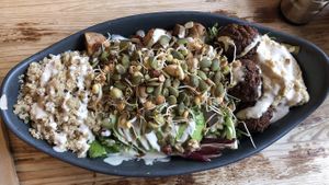 Big thrive bowl  at Cafe Thrive in Bournemouth