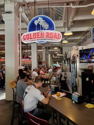 Inside at Golden Road Brewing - DTLA in Los Angeles