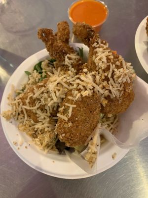 Fried Artichoke Hearts at Golden Road Brewing - DTLA in Los Angeles