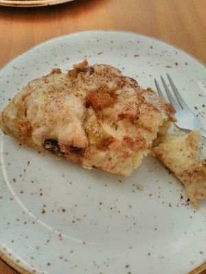 Apple and cinnamon scone. at Julia Bakery in Malaga