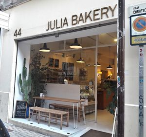 Julia Bakery outside at Julia Bakery in Malaga