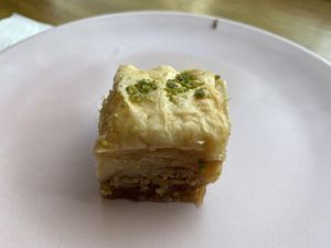 Vegan Baklawa at Hummus in Edinburgh