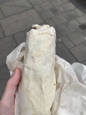 Wrap  at Hummus in Edinburgh