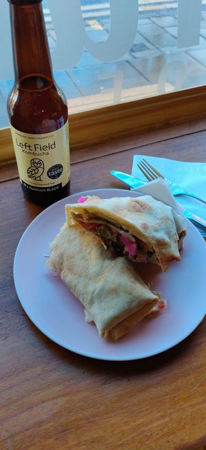 Wrap at Hummus in Edinburgh