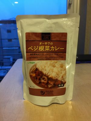 Vegan Curry at Waseda Natural in Tokyo