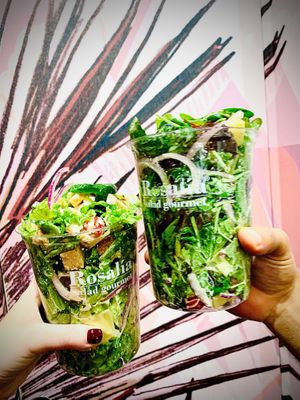 Salads  at Rosalía in Florence