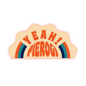 Rebranded logo designs by Danielle Podeszek of POD Design Shop at Yeah Pierogi in East Aurora