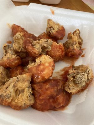 Buffalo cauliflower  at Vegan Friendly Foods in Baton Rouge