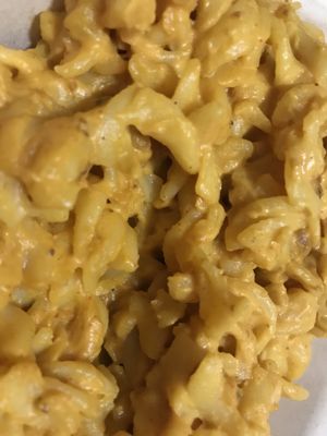 Mac n cheese at Vegan Friendly Foods in Baton Rouge