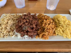 Soulfood Platter at Vegan Friendly Foods in Baton Rouge