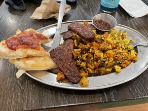 Appalachian Breakfast at Green Sage Cafe - Broadway in Asheville