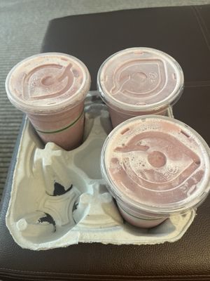 Strawberry Field Smoothies  at Green Sage Cafe - Broadway in Asheville