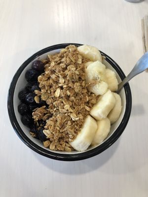 The Huckleberry bowl at Green Sage Cafe - Broadway in Asheville
