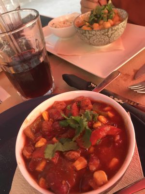 Mains at Cafe Madrigal in Valencia