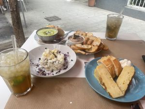 . at Cafe Madrigal in Valencia