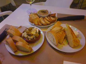 Tapas innit! at Cafe Madrigal in Valencia