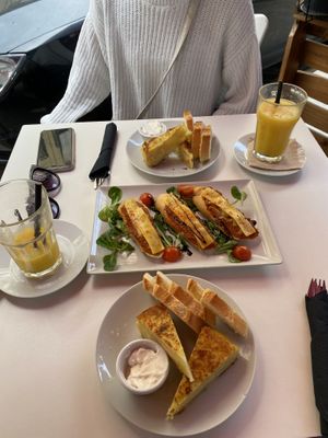 AMAZING food! Everything was delicious and cheap! Recommend.  at Cafe Madrigal in Valencia