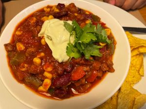 Chilli  at Cafe Madrigal in Valencia