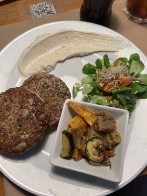 Burgers  at Cafe Madrigal in Valencia