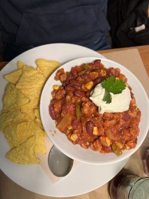 Chili  at Cafe Madrigal in Valencia