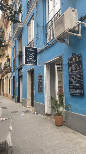   at Cafe Madrigal in Valencia