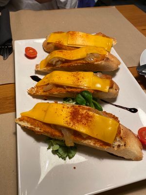 Bruschetta   at Cafe Madrigal in Valencia