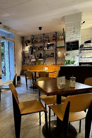 Inside at Cafe Madrigal in Valencia