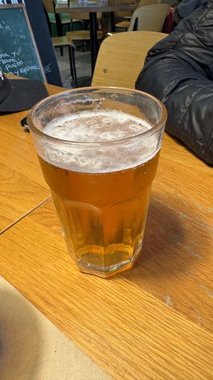 Cerveza  at Cafe Madrigal in Valencia