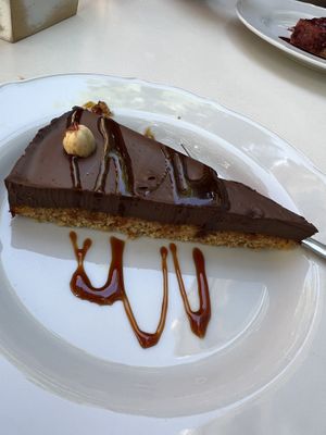 Chocolate Cake   at Cafe Madrigal in Valencia