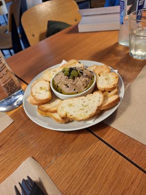 Faux Gras at Cafe Madrigal in Valencia