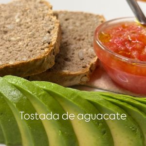 tostada con pan de trigo sarraceno sin gluten  at Cafe Madrigal in Valencia