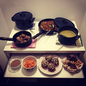 shared vegan meal at VegZion in Svoboda Nad Upou