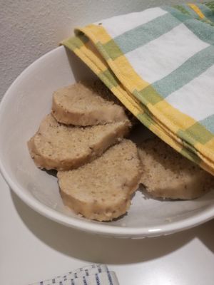 Czech knedliky at VegZion in Svoboda Nad Upou