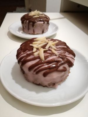 Jummy strawberry pastry  at VegZion in Svoboda Nad Upou