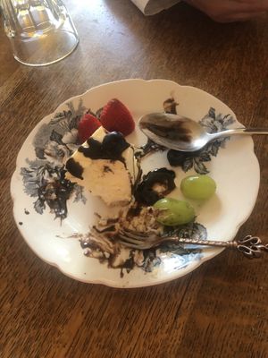 Sorry we started to eat before we took pictures  at Cafe Kombucha in Elgin