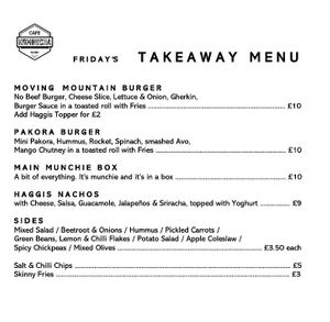 from 5pm Fridays at Cafe Kombucha in Elgin