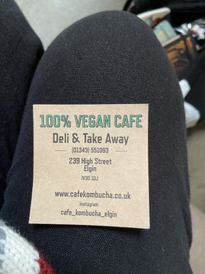   at Cafe Kombucha in Elgin